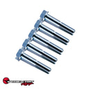 SpeedFactory Racing Titanium Transmission to Engine Bolt Kits - Raw - 5-Bolt Kit (B/D-Series) - SF-02-075-B/D-M12