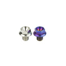 SpeedFactory Racing Titanium VTEC Oil Pressure Switch Delete - Burnt - SF-02-056-B