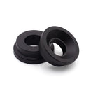 Blox 2-Piece Billet Aluminum Solid Front Shifter Bushing B-Series B16 B18 - Black - BXAC-00322-BK