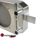 SpeedFactory Racing Aluminum Tucked Radiator - B/D/H/F -16AN - Without -16an Hose & Fitting Kit - SF-06-031