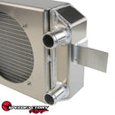 SpeedFactory Racing Aluminum Tucked Radiator - K/J -16AN - Without -16an Hose & Fitting Kit - SF-06-033