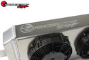 SpeedFactory Racing Aluminum Tucked Radiator - B/D/H/F -16AN - Without -16an Hose & Fitting Kit - SF-06-031