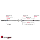 SpeedFactory Racing Honda AWD 1310 U-Joint Wagovan Driveshaft Upgrade Kit - WITHOUT SF Billet AWD Flange Adaptors - SF-05-530-KIT