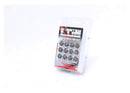 Monster Lug Nut Plastic Caps 20pcs - M14x1.50 - Satin Silver - 33007SS