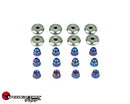 SpeedFactory Racing B-Series VTEC Titanium Valve Cover Hardware Kit - Raw - SF-02-076
