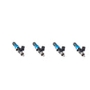 Injector Dynamics 1050cc Injectors - Lotus Exige/Elise 05+, Celica GTS 00-05 2ZZGE - 11mm (Blue) Adaptor Top Injectors - (Set of 4) - 1050.30.01.60.11.4