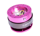 NRG Quick Release 2.0 - Pink Body/Titanium Chrome Ring - SRK-200PK