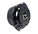 NRG Quick Release 2.5 - Black/Black Ring W/ Finger Grooves - SRK-250BK