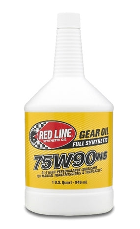 Red Line 75W90NS Gear Oil, Manual Transmission Lubricant - Quart - 58304