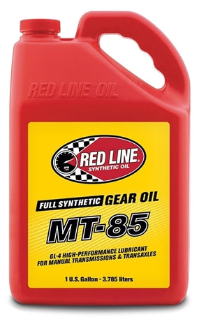 Red Line MT-85 75W85 GL-4 Gear Oil, Manual Transmission Lubricant - Quart - 50504