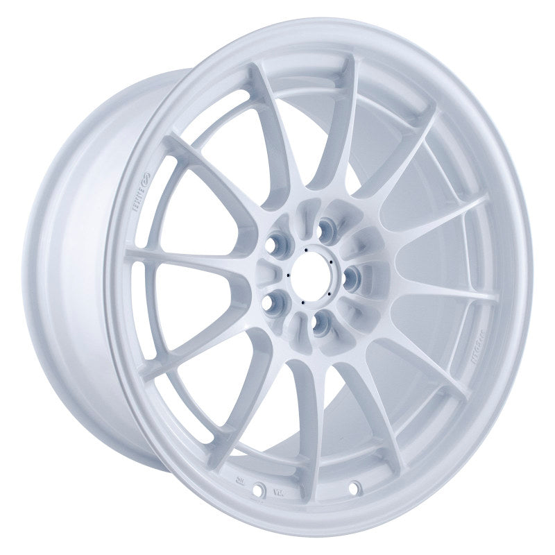 Enkei NT03+M 18x9.5 5x114.3 40mm Offset 72.6mm Bore Vanquish White Wheel - 3658956540WP