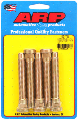 ARP Wheel Stud Kit -  05-14 Ford Mustang Front Only - 5 Pack 1/2-20, 3.315" UHL - 100-7722