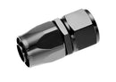 Redhorse Performance -6AN Straight Female Aluminum Hose End - Black - 1000-06-2