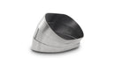 Vibrant Stainless Steel 45 Degree Vertical Plane Oval Pie Cuts, Nominal Tube Size: 3.50"  - 13581