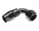Redhorse Performance -4AN 90 Degree Female Aluminum Hose End - Black - 1090-04-2