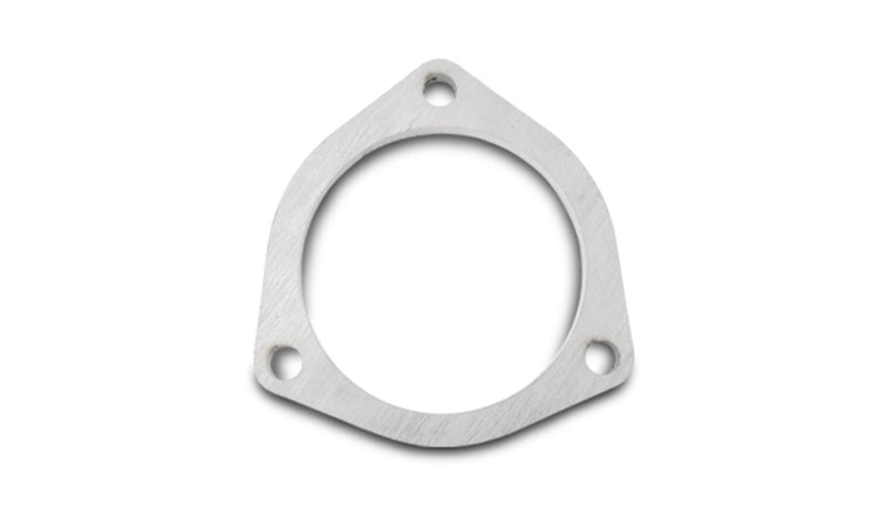 Vibrant 3-bolt Stainless Steel Flange (3" I.D.) - Single Flange, Retail Packed - 1483S