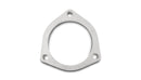 Vibrant 3-bolt Stainless Steel Flange (3.5" I.D.) - Single Flange, Retail Packed - 1484S