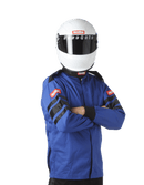 RaceQuip Single Layer Fire Suit Jacket - Blue - Small - 111022