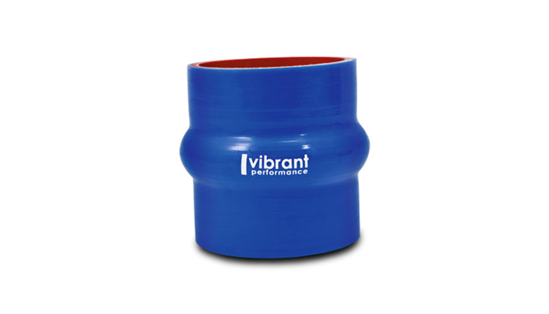 Vibrant Silicone Hump Hose, 5.00" I.D. x 3.00" long - Blue  - 2739B