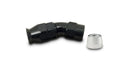 Vibrant 30 Degree High Flow Hose End Fitting for PTFE Lined Hose, -4AN - 28304