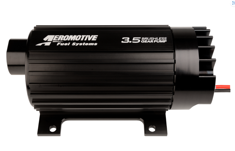 Aeromotive Variable Speed Controlled Fuel Pump, In-line, Signature Brushless Spur Gear, 3.5gpm (Pump Sleeve Includes Mounting Provisions) - 11195