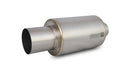 Vibrant Muffler with Straight Cut Natural Tip, 2.50" Inlet - 17561