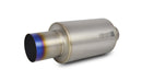 Vibrant Muffler with Straight Cut Burnt Tip, 3.50" Inlet - 17564