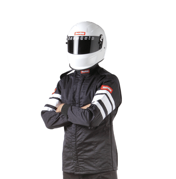 RaceQuip Multi Layer Fire Suit Jacket - Black - 5XL - 121000