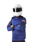 RaceQuip Multi Layer Fire Suit Jacket - Blue - Medium - 121023