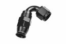 Redhorse Performance -8AN 120 Degree PTFE Reusable Hose End - Black - 1220-08-2