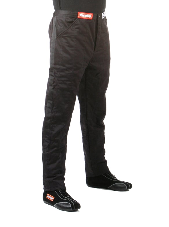 RaceQuip Multi Layer Fire Suit Pants - Black - Small - 122002