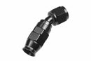 Redhorse Performance -8AN 30 Degree PTFE Reusable Hose End - Black - 1230-08-2