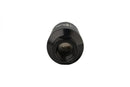 Aeromotive Filter, In-Line, 100 Micron Stainless Mesh Element, ORB-10 Port, Bright-Dip Black, 2" OD - 12324