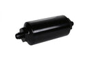 Aeromotive Filter, In-Line, 100 Micron Stainless Mesh Element, AN-06 Male, Bright-Dip Black, 2" OD - 12349