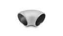Vibrant Tight Radius 90 degree Stainless Steel Sch. 10 Elbow - 2.5" Nominal Pipe Size - 2345