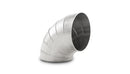 Vibrant Stainless Steel Pie Cuts, 3.50" O.D. (6 pcs = 90 Degree Elbow)  - 13635