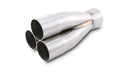 Vibrant Stainless Steel 3-1 Merge Collector, 1.875" Inlet I.D.; Merge O.D. - 2.25"; Outlet O.D. - 2.50" - 10336