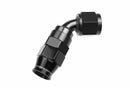 Redhorse Performance -8AN 60 Degree PTFE Reusable Hose End - Black - 1260-08-2