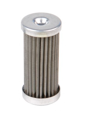 Aeromotive Replacement Element, 100 Micron Stainless Mesh, for 12316 Filter Assemby, Fits All 1-1/4" OD Filter Housings - 12616