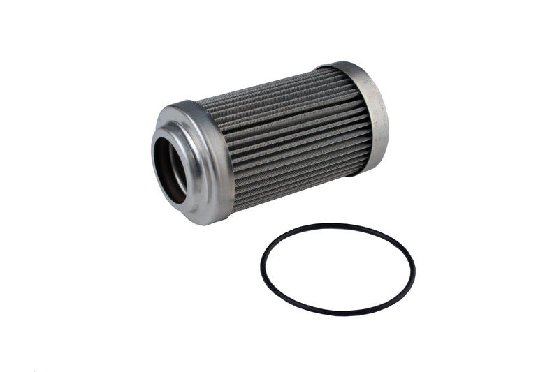 Aeromotive Replacement Element, 40 Micron Stainless Mesh, for 12335/12343 Filter Assembly, Fits All 2" OD Filter Housings - 12635