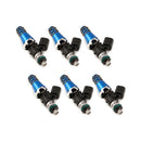 Injector Dynamics 1050cc Injectors - 90-96 300ZX Twin Turbo, 93-98 Supra Turbo - 11mm Blue Top (Set of 6) - 1050.60.11.14.6