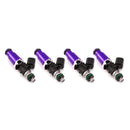 Injector Dynamics 1050cc Injectors - 14mm Top - 88-91 M3, Focus SVT/RS, 13+ Genesis 2.0T, 91+ G20, 240SX, Silvia SR20DET, 90+ MR2 Turbo, 89+ Celica All-Trac 3SGTE (Set of 4) - 1050.60.14.14.4