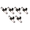 Injector Dynamics 1300cc Injectors - Audi/VW VR6 12V 14mm Grey Adap Top (Set of 6) - 1300.60.14.14B.6