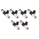 Injector Dynamics 2600cc Injectors - Audi/VW VR6 12V 14mm Grey Adap Top (Set of 6) - 2600.60.14.14B.6