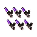 Injector Dynamics 1300cc Injectors - Skyline GT-R R32, R33, R34 - 14mm Top (Set of 6) - 1300.60.14.D.6