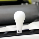 Hybrid Racing 130R Delrin Shift Knob White M12x1.25 - HYB-NOB-03-09