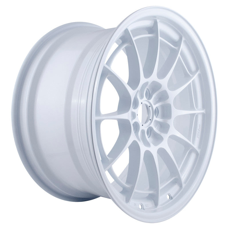 Enkei NT03+M 18x9.5 5x114.3 40mm Offset 72.6mm Bore Vanquish White Wheel - 3658956540WP