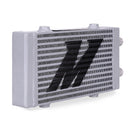 Mishimoto Universal Dual Pass Bar and Plate Oil Cooler, Small Silver - MMOC-DP-SSL