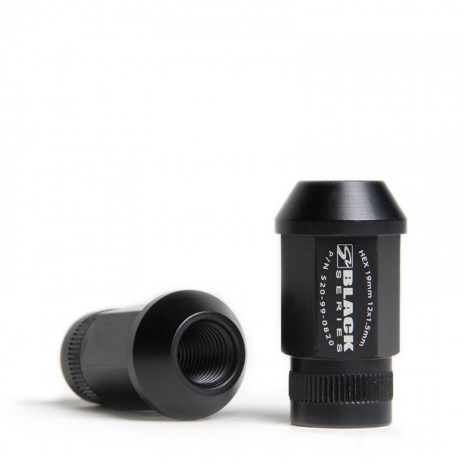 Skunk2 Forged Lug Nut 12x1.5 Black Anodized (Set of 16) - 520-99-0855