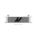 Mishimoto Universal 10 Row Oil Cooler Silver - MMOC-10